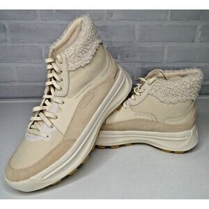 Sorel Cream Combat & Moto Boots
